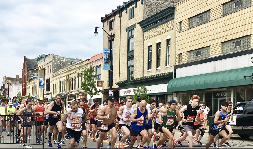 Lighthouse Run Starting Line 2019